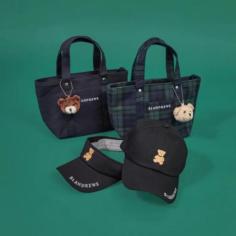 St ANDREWS セントアンドリュース テディベア カートバッグ 042