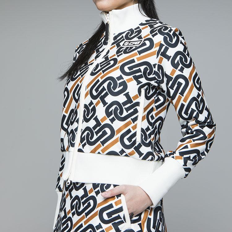 CPG GOLF 【期間限定】 チェーンロゴグラフィカルブルゾン レディース