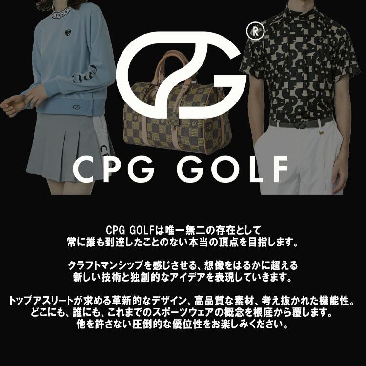 CPG GOLF 【期間限定】 麻混ライン切り替えスコート レディース ゴルフ