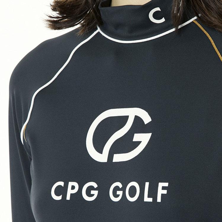 CPG GOLF 【期間限定】 パイピングモックネックLS ロングスリーブ