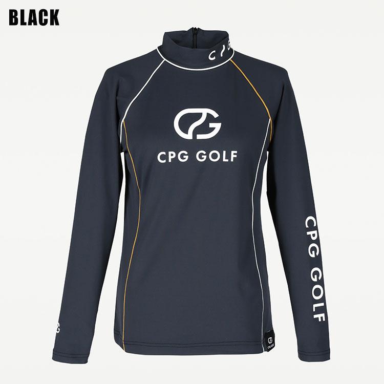 CPG GOLF 【期間限定】 パイピングモックネックLS ロングスリーブ