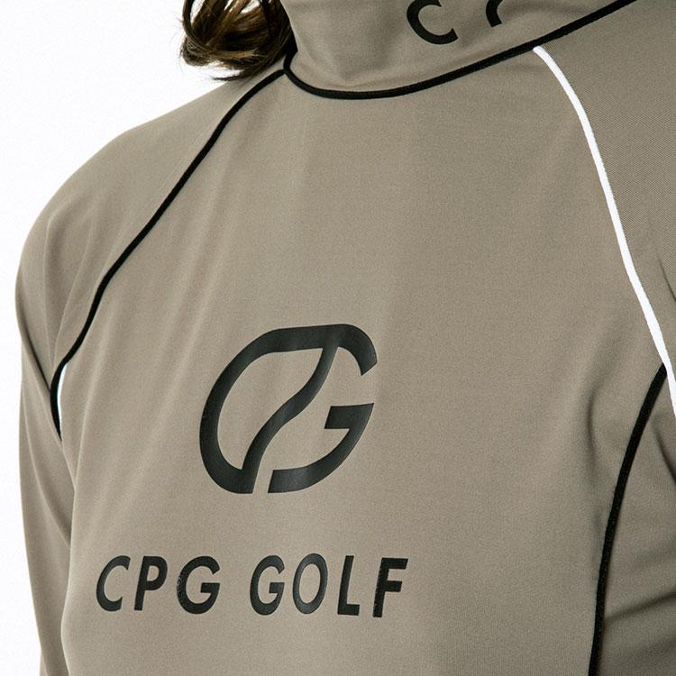 CPG GOLF 【期間限定】 パイピングモックネックLS ロングスリーブ