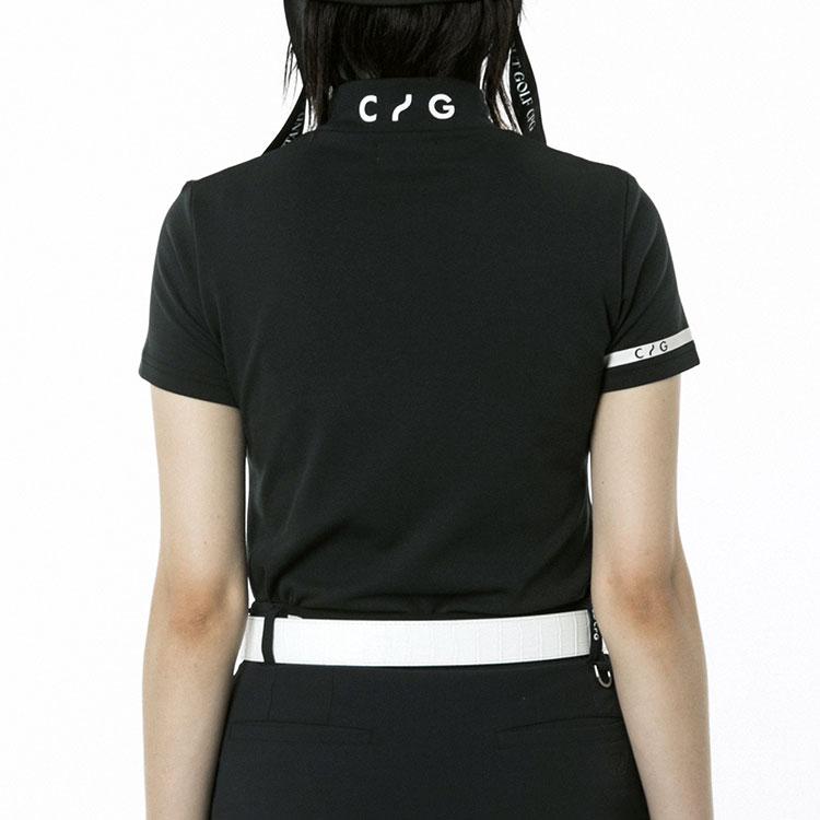 【期間限定】 CPG GOLF フロントラインモックネックSS ショートスリーブ シャツ レディース ゴルフウェア 1109-24104の画像