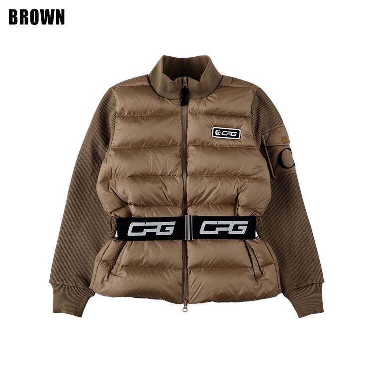 CPG GOLF 【期間限定】 スリーブニットダウンジャケット レディース 