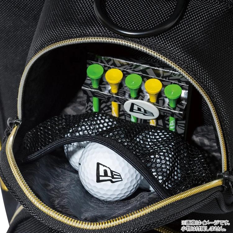 ニューエラゴルフ キャディーバッグ 9型 ベーシックポーチ付き