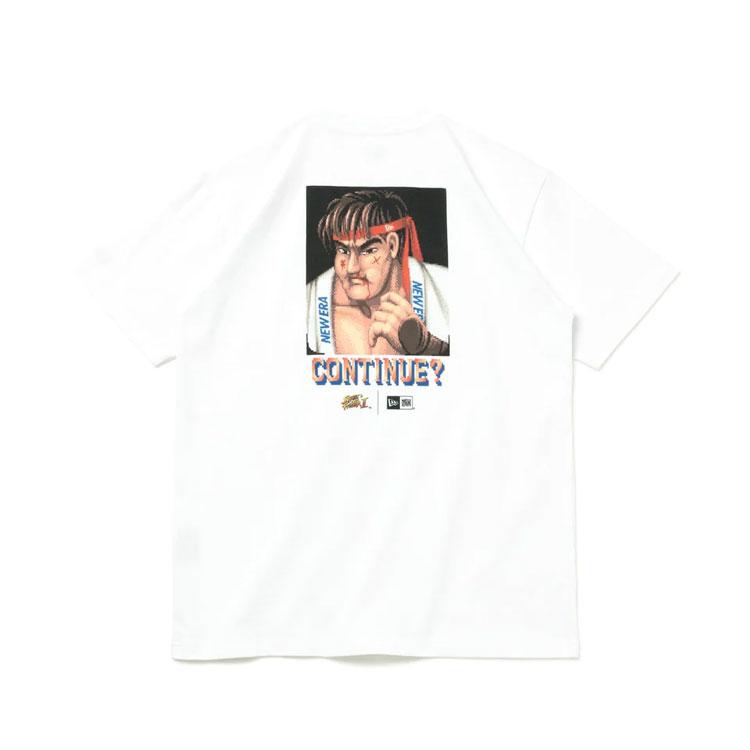 ニューエラ 半袖 コットン Tシャツ ストリートファイターII リュウ レギュラーフィット 14124669｜g-zone｜03