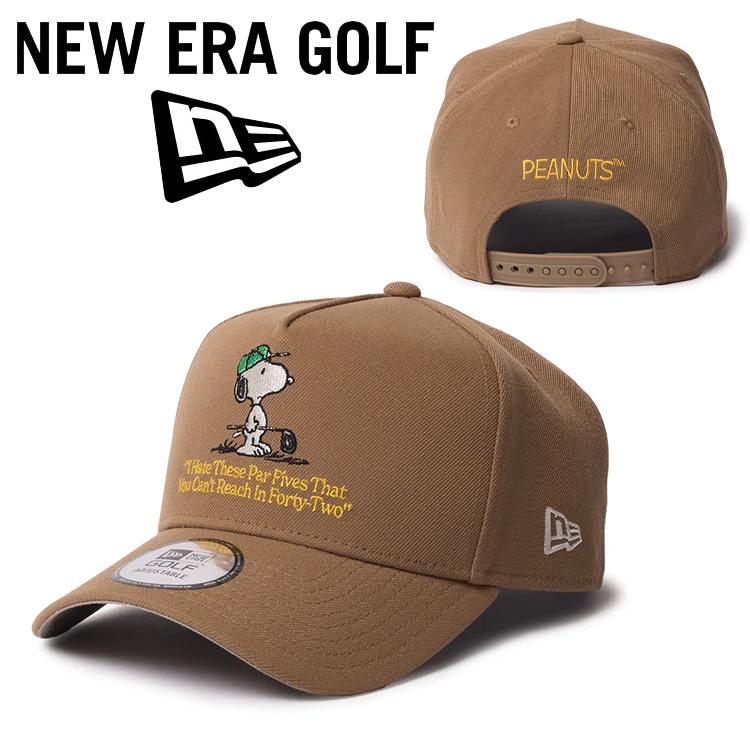 NEW ERA（ニューエラ） ゴルフ 9FORTY A-Frame PEANUTS ピーナッツ