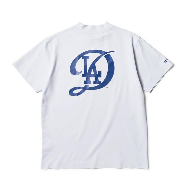 ニューエラ ゴルフ MLB ロサンゼルス・ドジャース ミッドネック 半袖Tシャツ メンズ 2026春夏 ゴルフウェア 14859930_2