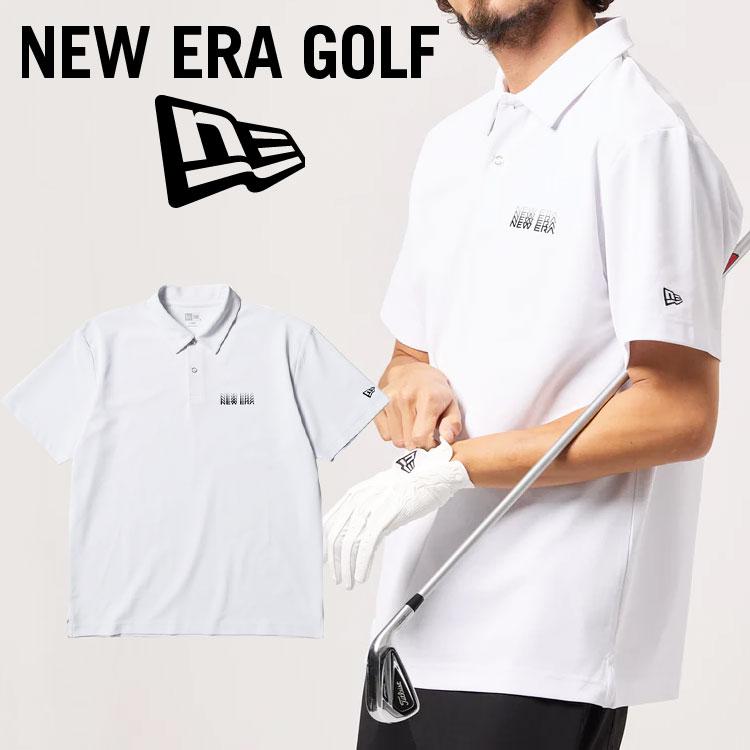 NEW ERA（ニューエラ） ゴルフ 鹿の子 半袖ポロシャツ メンズ 2026春夏