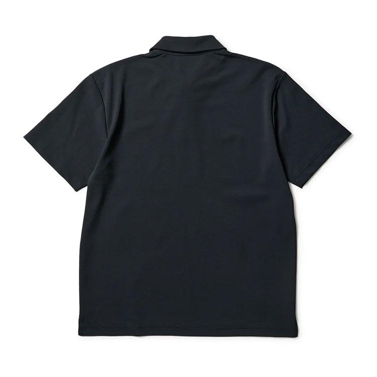 2026年春夏　Golfickers ゴルフ　半袖ポロシャツ　XL ブラック NEW ERA（ニューエラ） ゴルフ 鹿の子 半袖ポロシャツ メンズ 2026春夏
