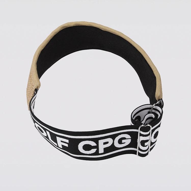 CPG GOLF シーピージーゴルフ CPG RANDAM LOGO SUN VISOR{-BDS} CPG