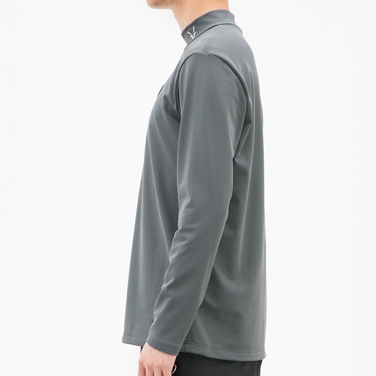 CPG GOLF 【期間限定】 ハイストレッチ裏起毛ロングスリーブ モック