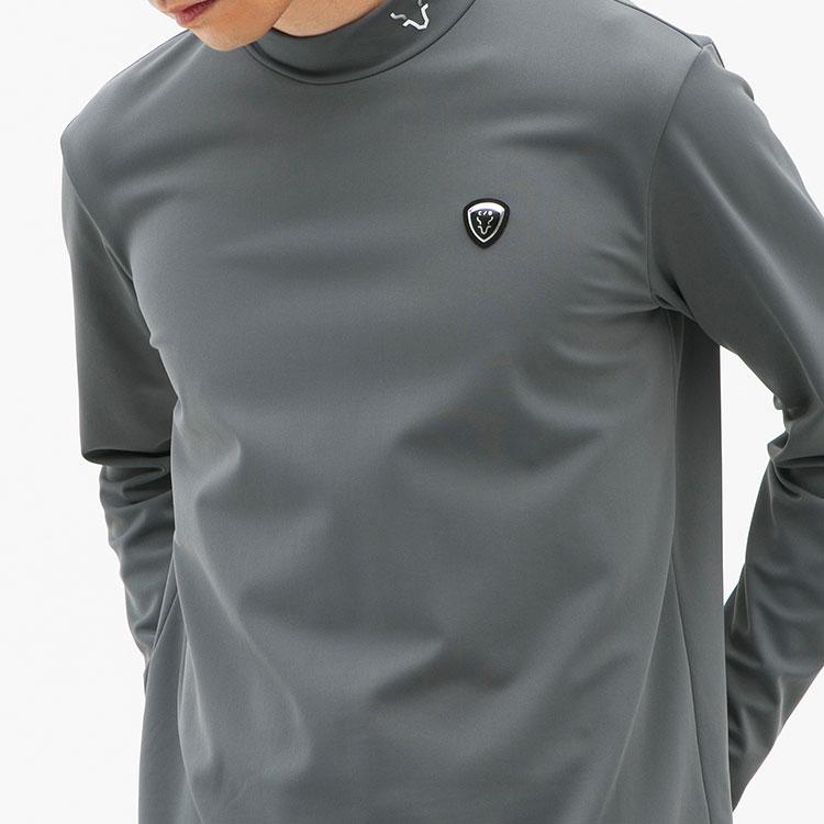 CPG GOLF 【期間限定】 ハイストレッチ裏起毛ロングスリーブ モック