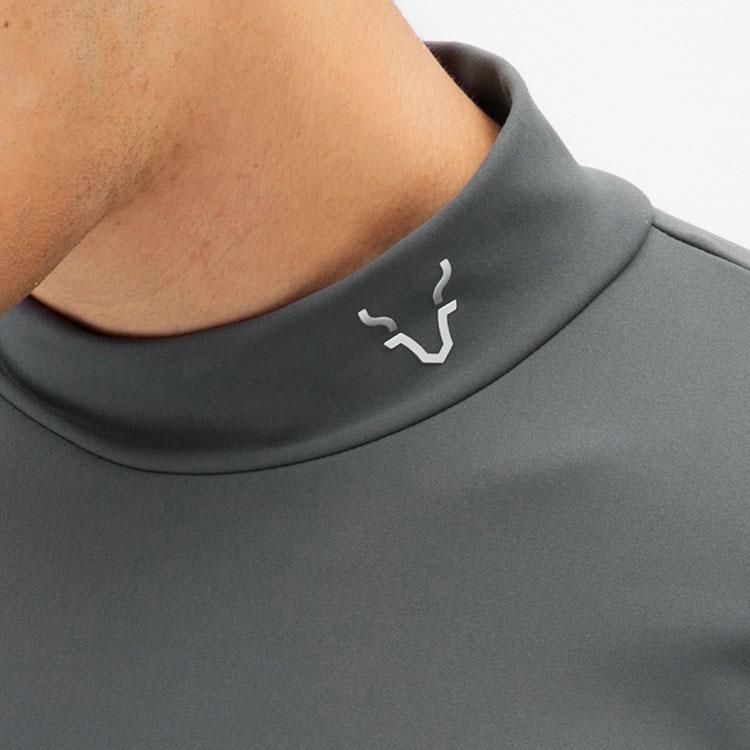 CPG GOLF 【期間限定】 ハイストレッチ裏起毛ロングスリーブ モック