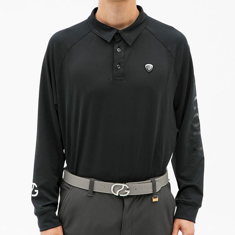 CPGゴルフウエア 『新品』 CPG GOLF 【期間限定】 カラーブロックポロロングスリーブ メンズ