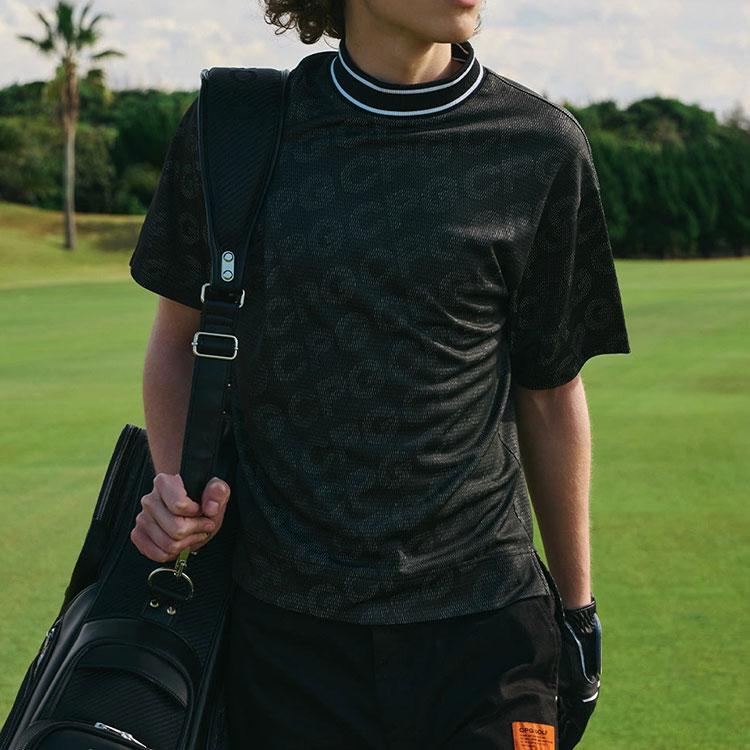CPG GOLF CPG GOLF BIAS LOGO MOCK NECK SS バイアスロゴ モックネック