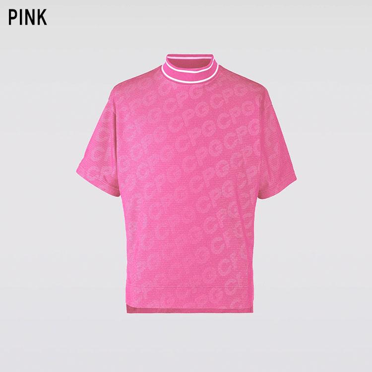 【新品未使用品】CPG GOLFモックネック　ピンク 新品❤️CPG❤️モックネック 【公式通販】