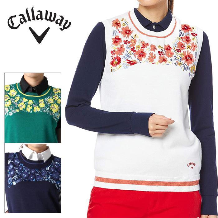キャロウェイ クルーネックニットベスト レディース 春夏 ゴルフウェア 241 ジーゾーン ゴルフ Paypayモール店 通販 Paypayモール