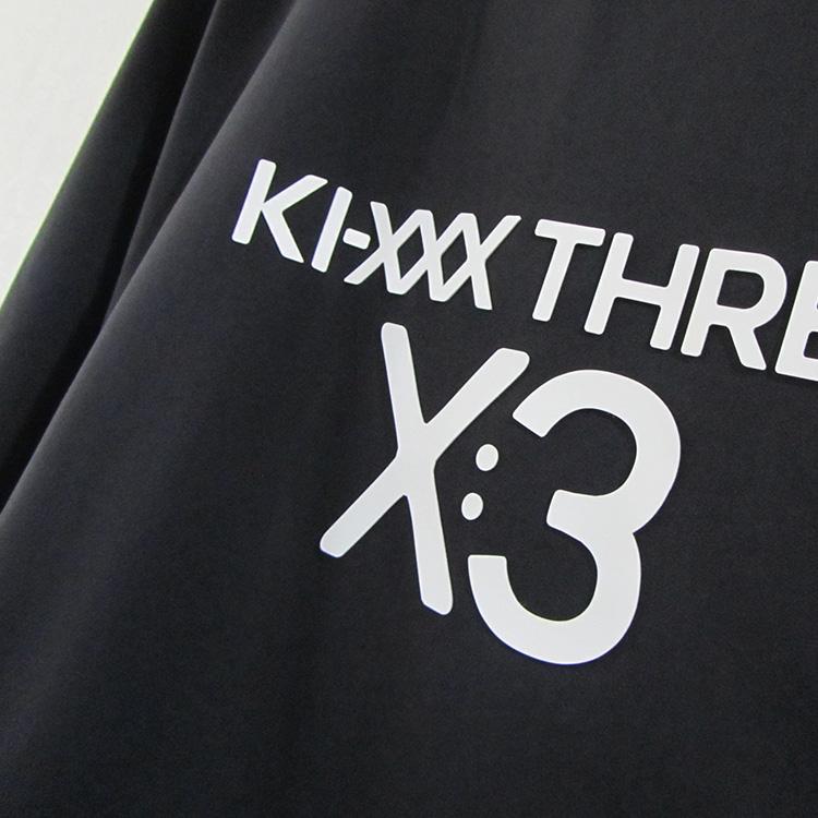 KI-XXX THREE キックスリー 撥水ストレッチプルオーバー メンズ 2025