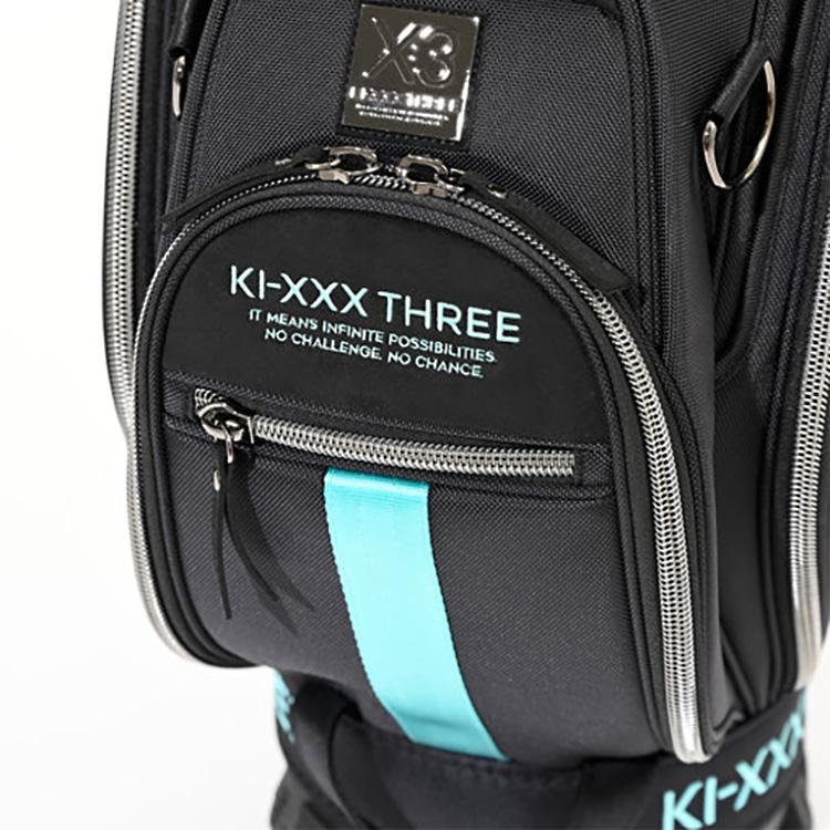 KI-XXX THREE キックスリー キャディバッグ 9.5型 2025モデル