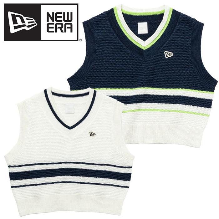 NEW ERA ニューエラ ゴルフ Womens 鹿の子 ニットベスト