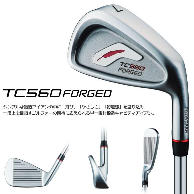 新入荷!!【日本未発売】 フォーティーン TC-560 FORGED アイアン 5本セット FT-26i カーボンシャフト 【BCD1031190123】(36336円)