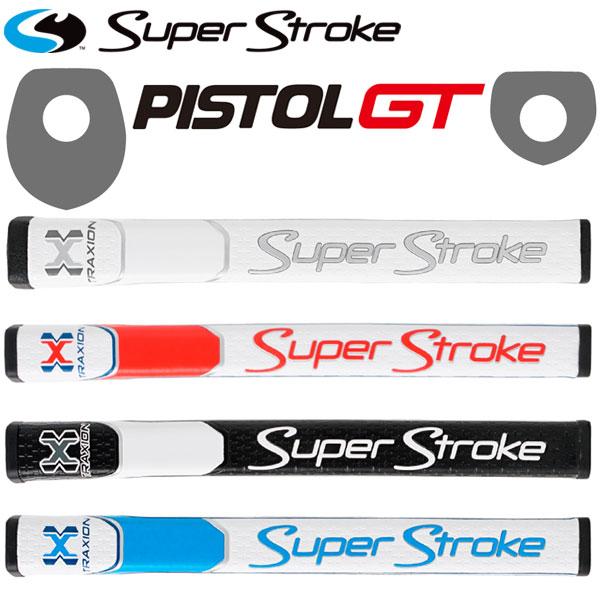 スーパーストローク 無料 トラクション ピストルGT グリップ 定番のお歳暮 パター用 Traxion Super PISTOL Stroke 日本正規取扱品