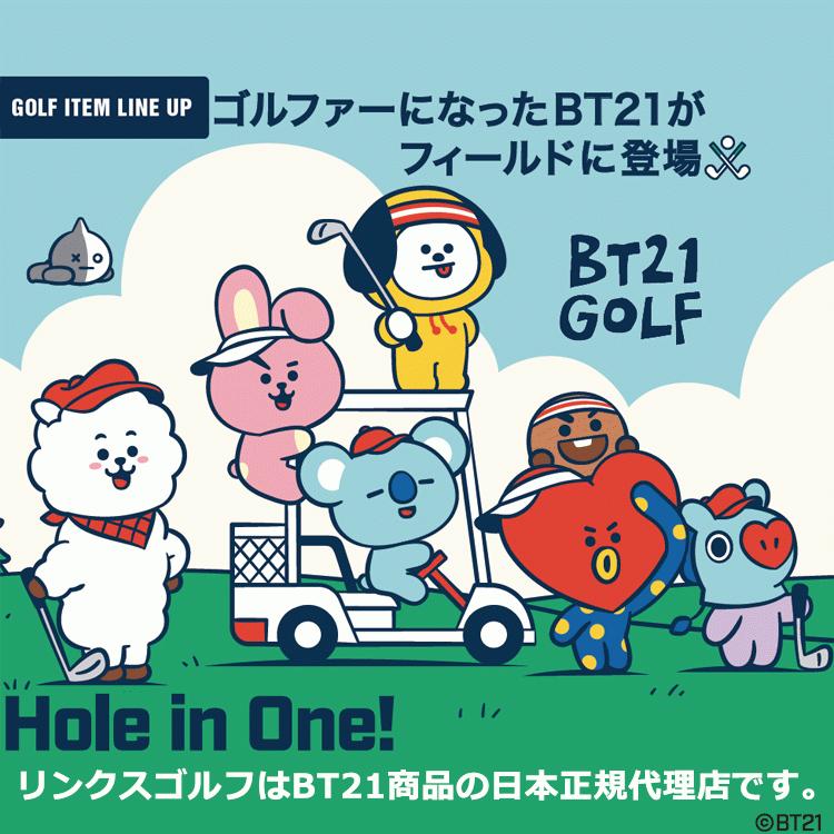 人気no 1 期間限定 送料無料 Bt21 ゴルフ ヘッドカバー パター用 ホールインワン Hole In One キャラクターグッズ 19sbn Wantannas Go Id