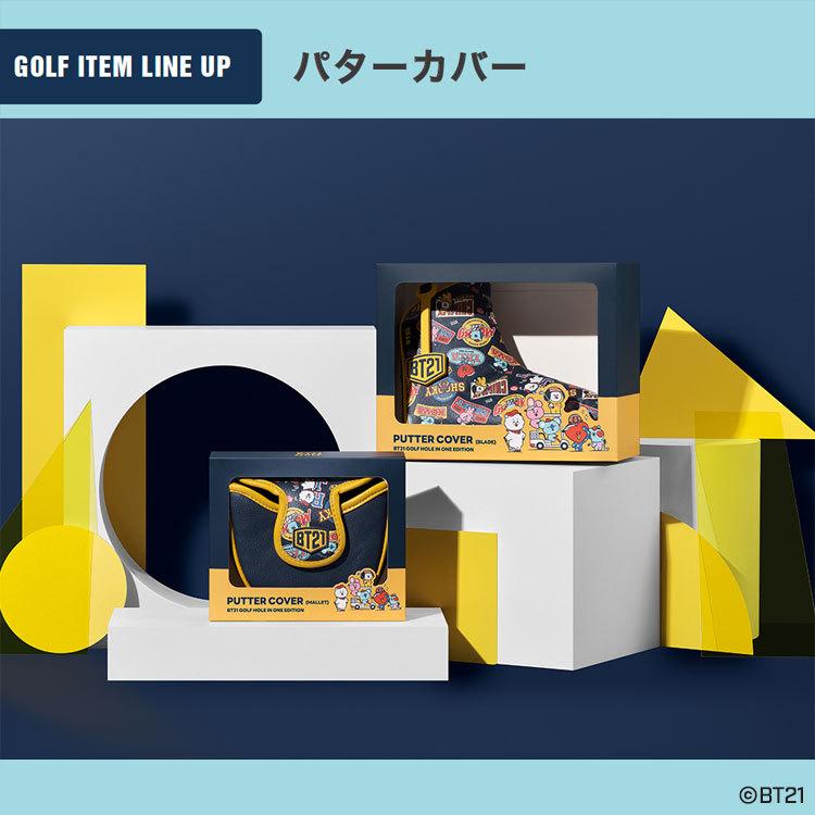 人気no 1 期間限定 送料無料 Bt21 ゴルフ ヘッドカバー パター用 ホールインワン Hole In One キャラクターグッズ 19sbn Wantannas Go Id