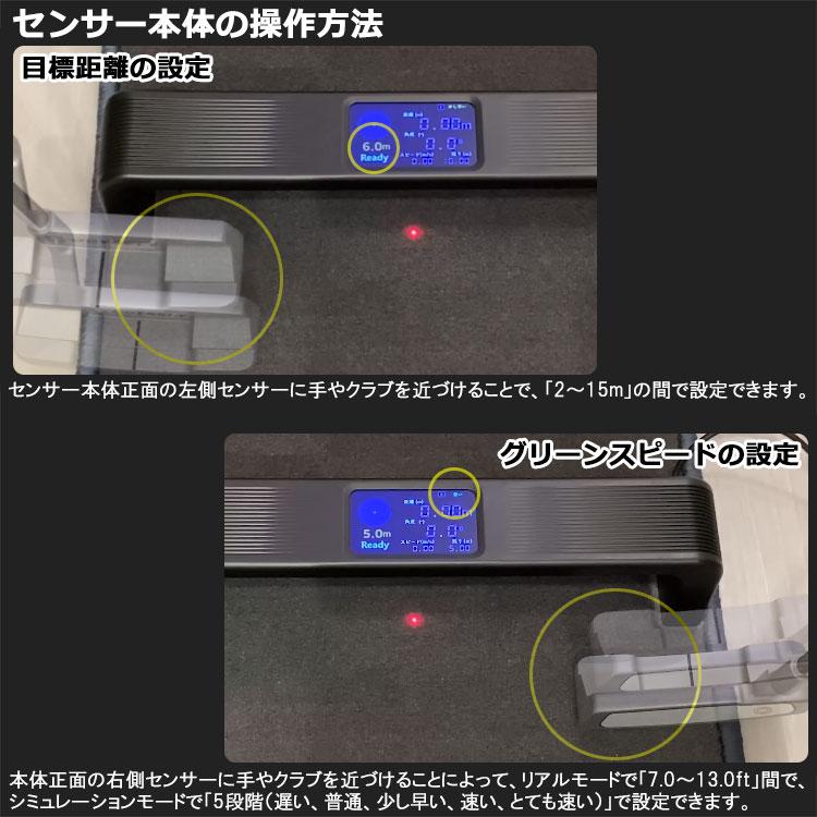ZEROPUTT (ゼロパット) パターシミュレーション機 GPROゴルフ ゼロパット ZEROPUTT パターシミュレーション