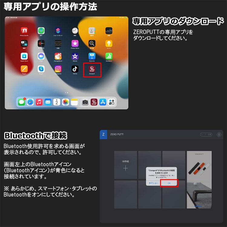 GPROゴルフ ゼロパット ZEROPUTT パターシミュレーション パッティング