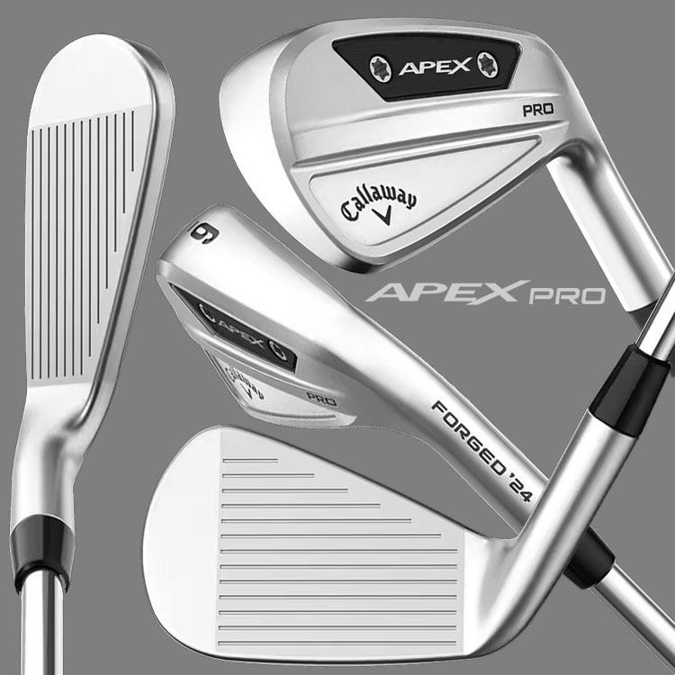 【週末限定値下中】【美品】キャロウェイ　アイアン　APEX PRO 24　6本 Callaway（キャロウェイ） 【期間限定】 数量限定品 APEX Pro 24