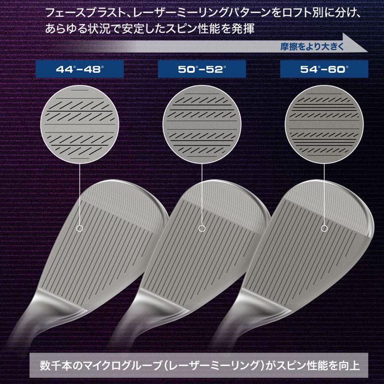 【期間限定】 クリーブランド CVX2 ZIPCORE ウェッジ MODUS3 スチールシャフト ジップコア 日本仕様 2024モデル 【sbn】｜g-zone｜09