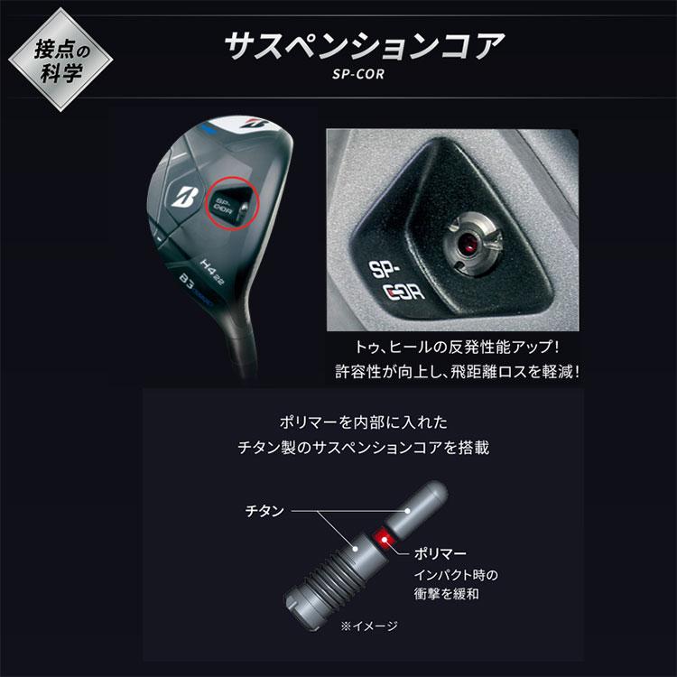 (期間限定) ブリヂストン ゴルフ B3MAX HY ユーティリティ VANQUISH BSh for MAX カーボン 2024モデル (sbn)の画像