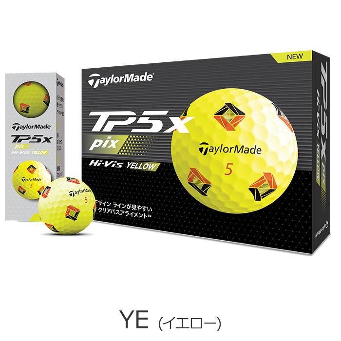 ✨美品✨TaylorMade TP5x Pix ゴルフボール 2ダース TaylorMade 【2ダースセット】テーラーメイド ゴルフ New TP5x