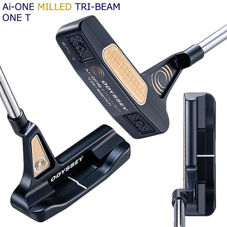 【期間限定】 オデッセイ エーアイ ワン ミルド トライビーム Ai-ONE MILLED TRI-BEAM パター 日本仕様 2024モデル 【sbn】｜g-zone｜06