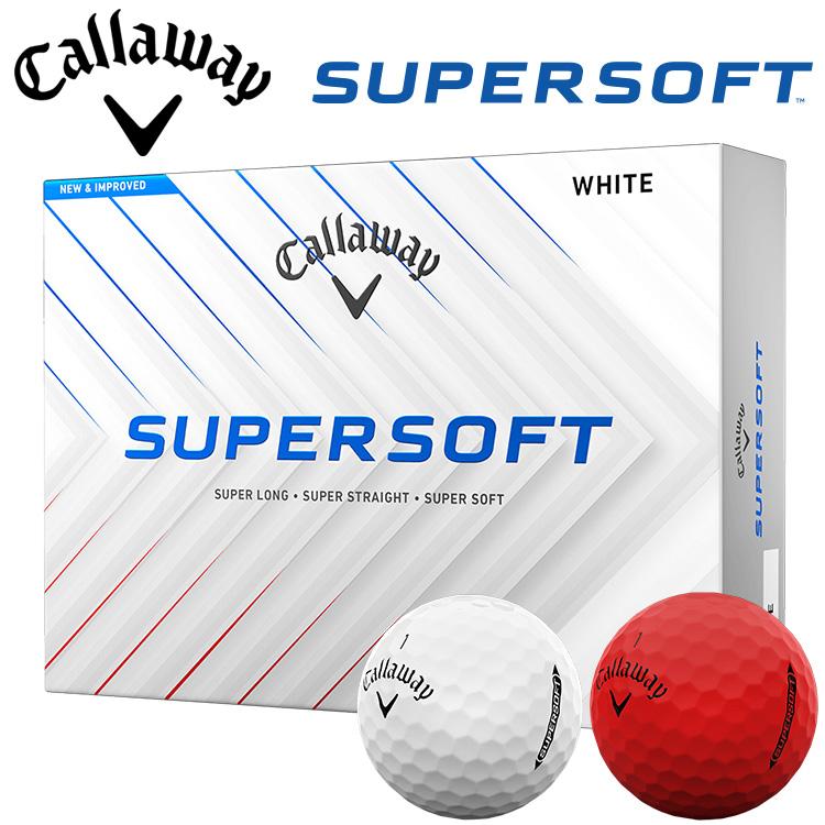 Callaway（キャロウェイ） SUPERSOFT ゴルフボール 1ダース 12球入り