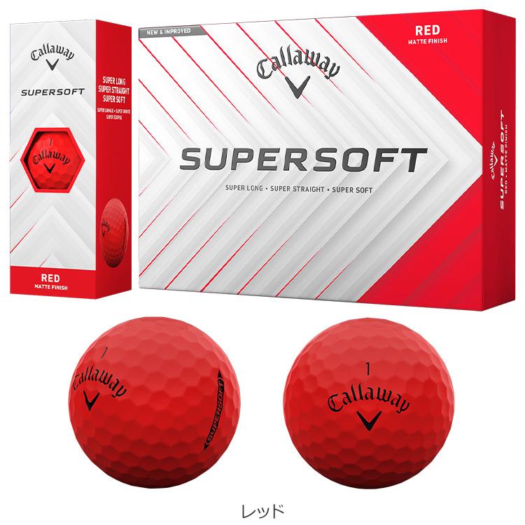 Callaway（キャロウェイ） SUPERSOFT ゴルフボール 1ダース 12球入り