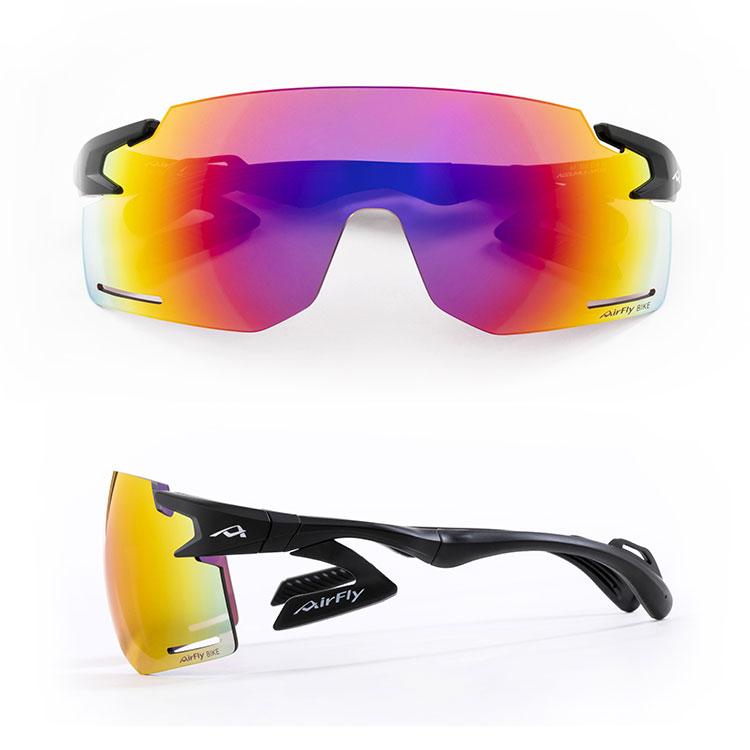 【期間限定】 Air Fly エアフライ AF-301BK 非調光レンズモデル サングラス ユニセックス UVカット99％以上 【sbn】の画像