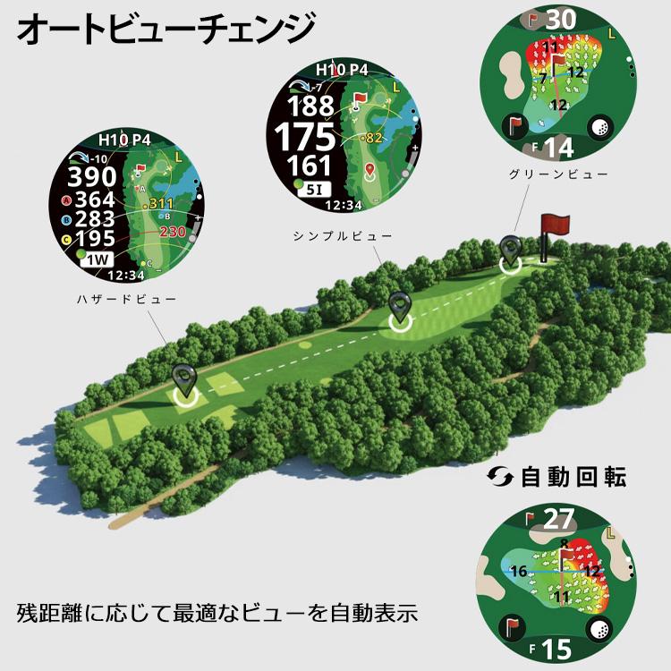 ShotNavi（ショットナビ） ゴルフ ベリックス V14 腕時計型GPSナビ