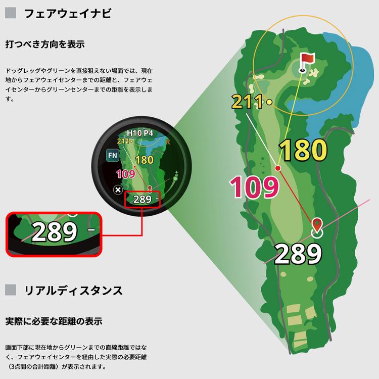 ShotNavi（ショットナビ） ゴルフ ベリックス V14 腕時計型GPSナビ
