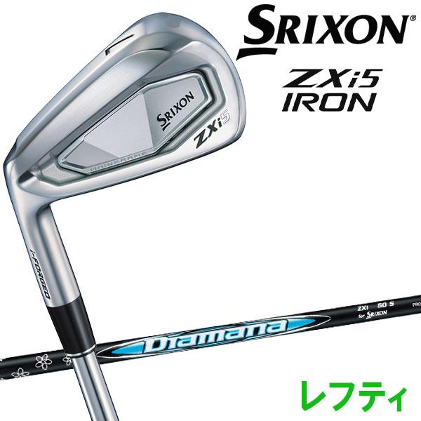 ディストーション SRIXON (期間限定) ダンロップ スリクソン ZXi5 アイアン レフティ 6本