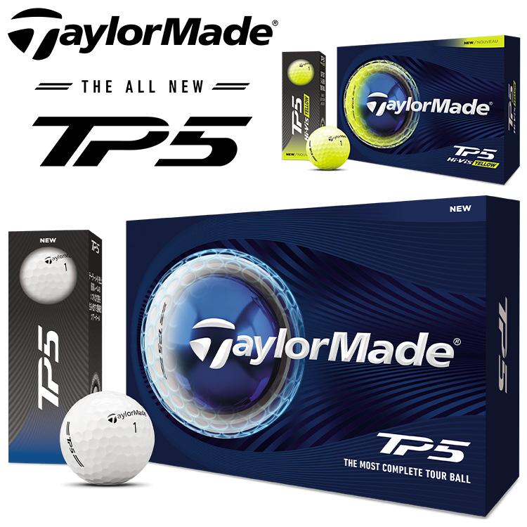 TaylorMade（テーラーメイド） TP5 ゴルフボール 1ダース 12球入り