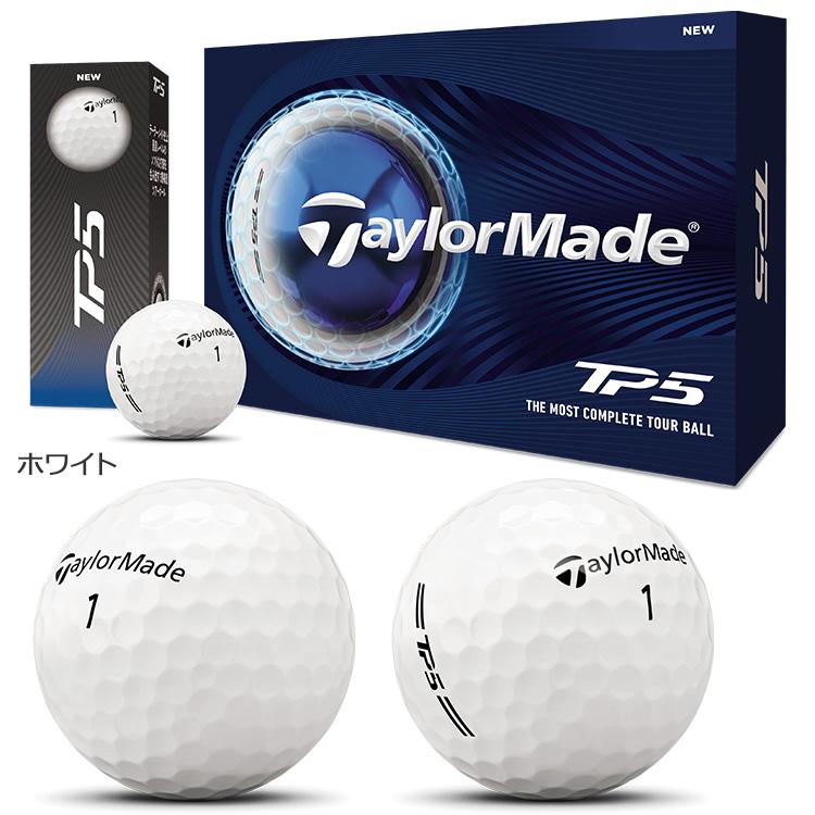 TaylorMade（テーラーメイド） TP5 ゴルフボール 1ダース 12球入り