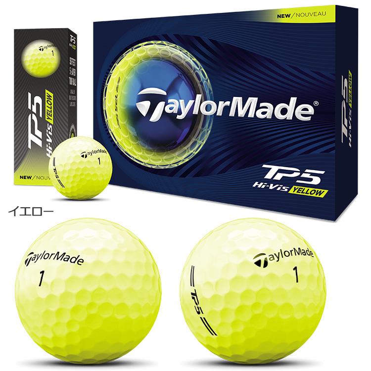 TaylorMade（テーラーメイド） TP5 ゴルフボール 1ダース 12球入り