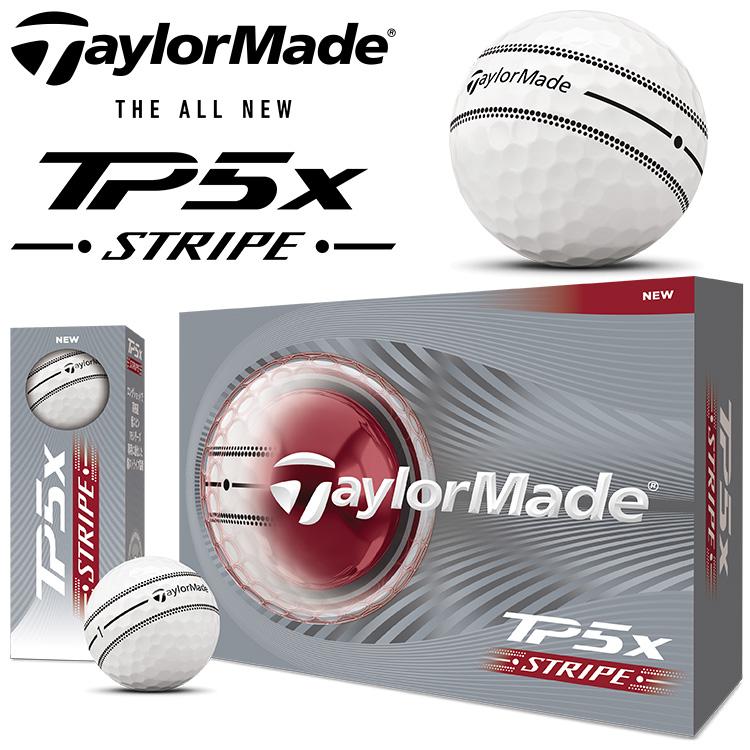 TaylorMade（テーラーメイド） TP5x ストライプ ゴルフボール 1ダース