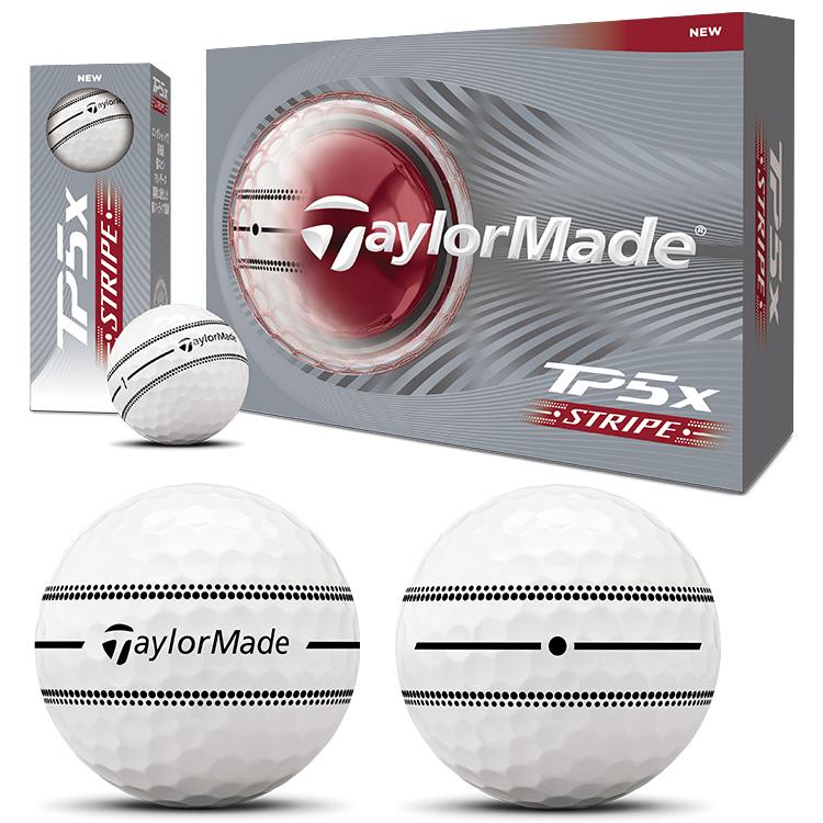 TaylorMade（テーラーメイド） TP5x ストライプ ゴルフボール 1ダース