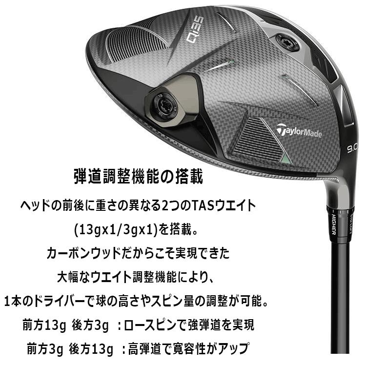 TaylorMade 【期間限定】 テーラーメイド Qi35 ドライバー TaylorMade 【期間限定】 テーラーメイド Qi35 ドライバー