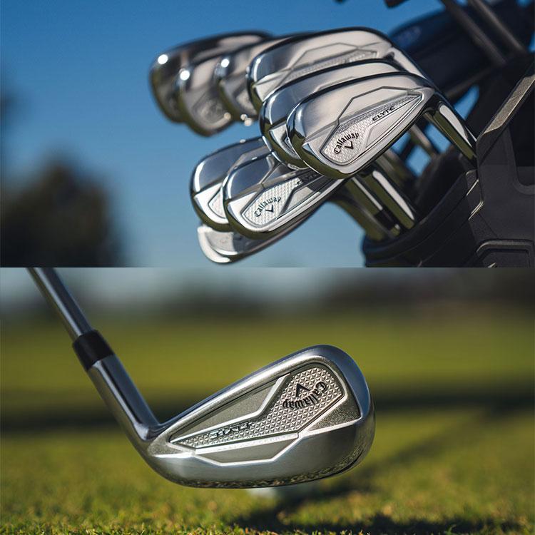 キャロウェイアイアン ELYTE IRONS ガラスコーティング済み５本セット Callaway (期間限定) キャロウェイ エリート ELYTE アイアン 5本セット