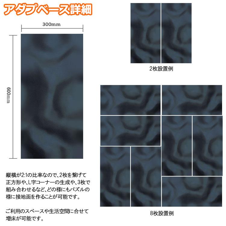 2枚セット】 ワイズプロジェクト 凸凹トレーニングマット ADAPBASE
